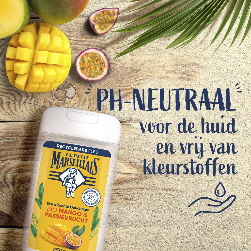 Le Petit Marseillais Gel Douche Ultra Doux Mangue Bio & Fruit de la Passion