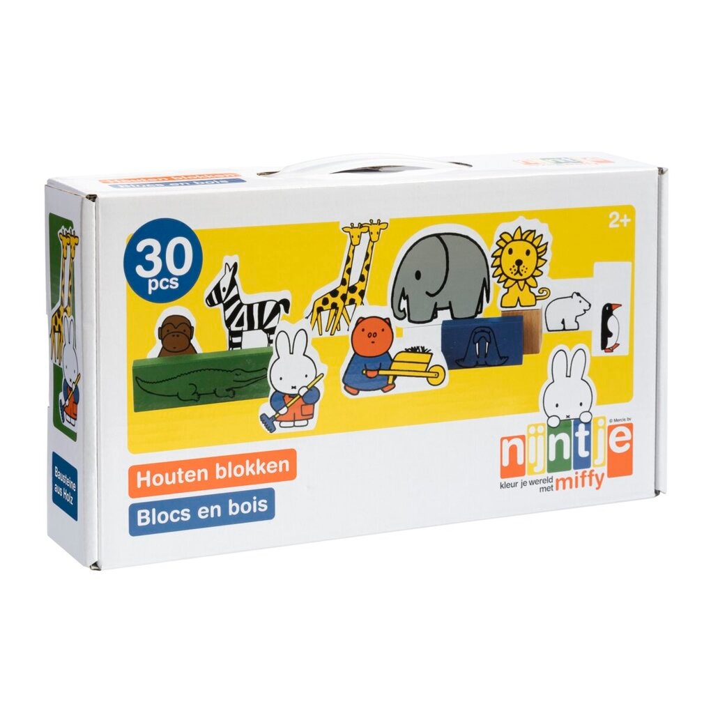 Miffy Jeu de Cubes en Bois