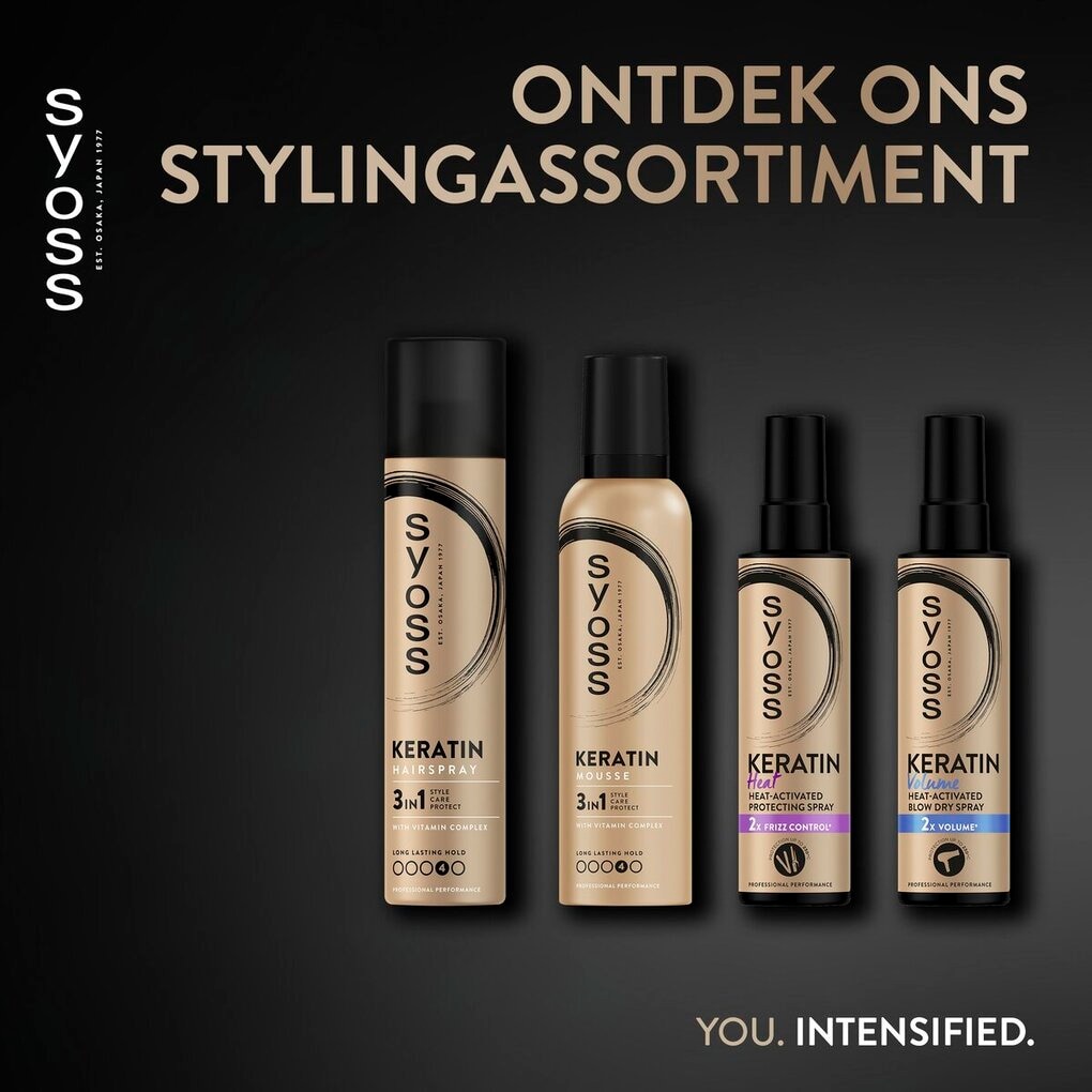 Syoss Keratin Volume Heatactivated Blow Dry Spray