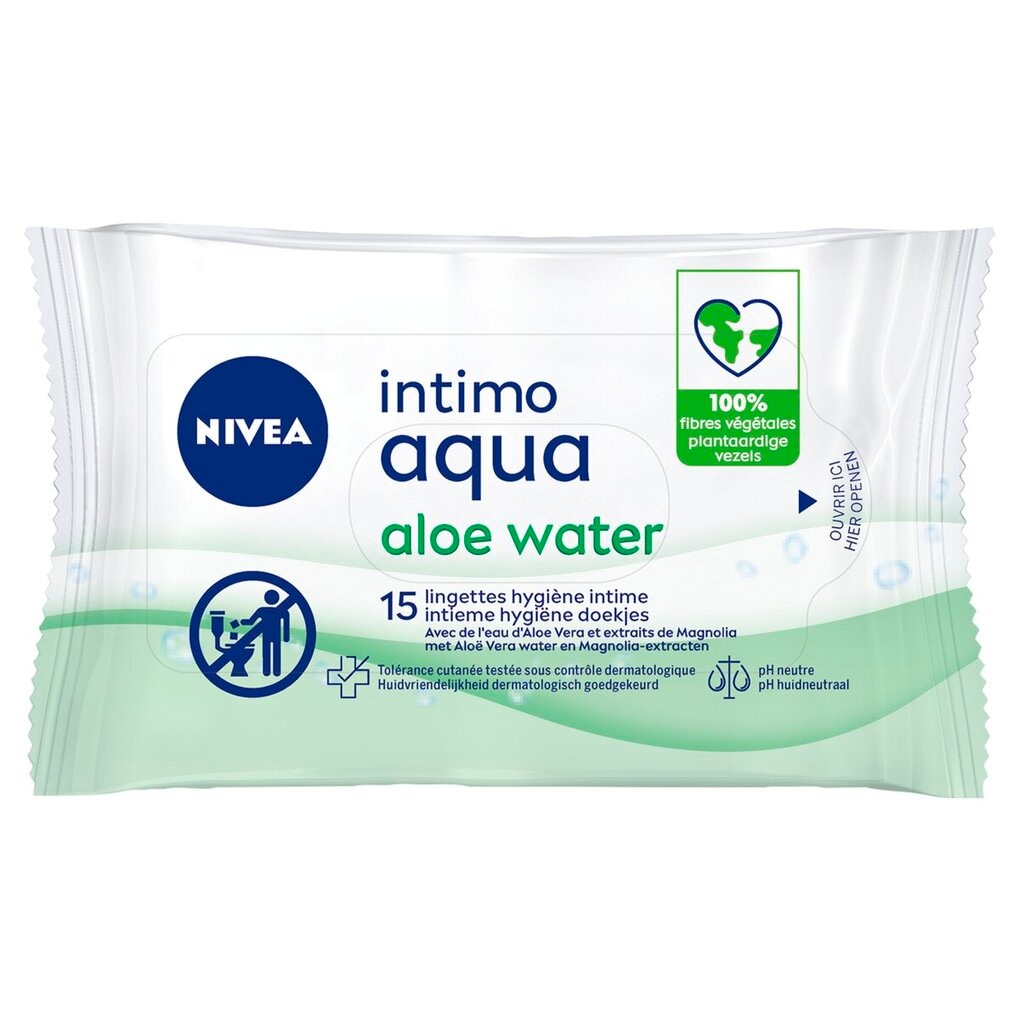 Nivea Intimo Aqua Aloëwater Intieme Hygiëne Doekjes