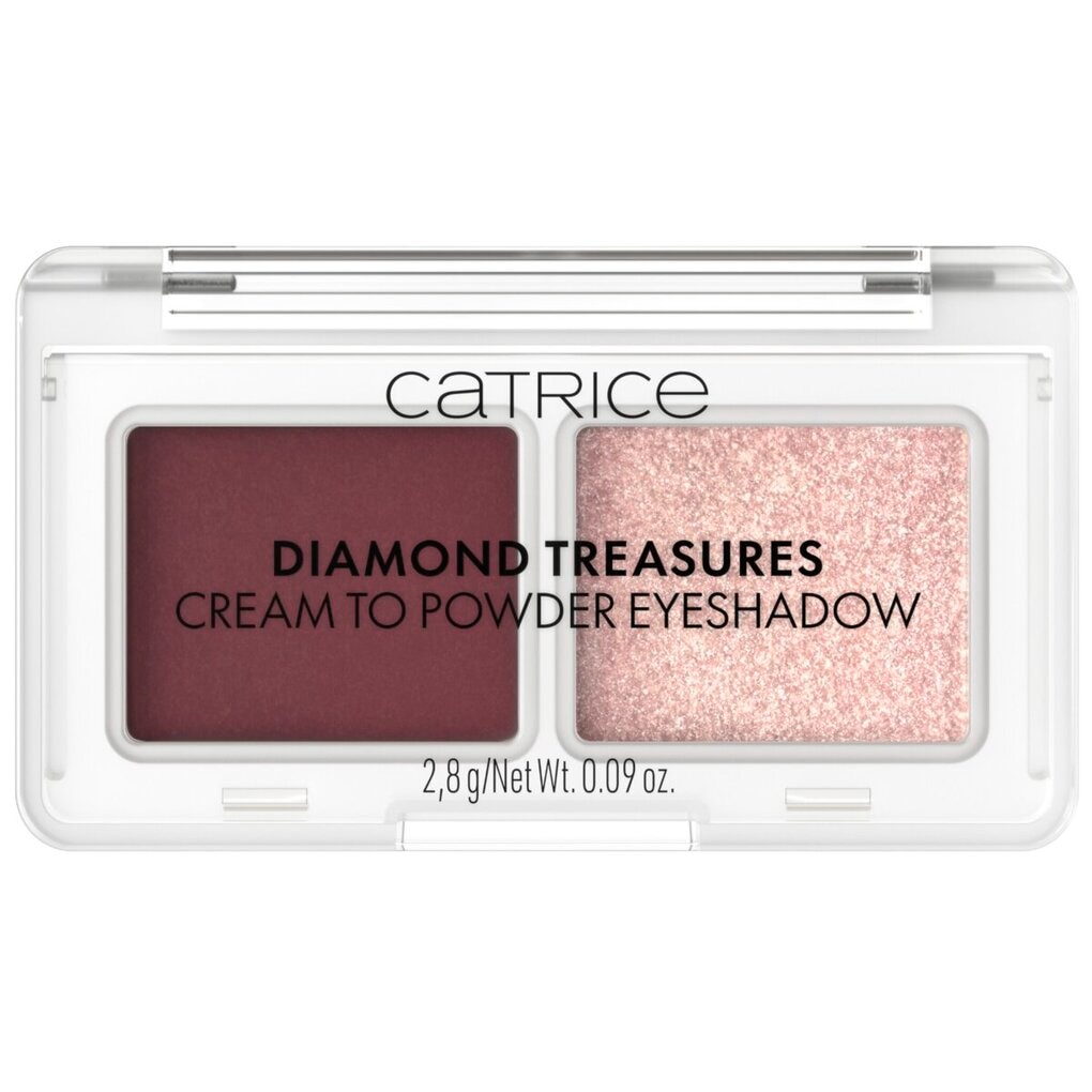 Catrice Cream to Powder Eyeshadow Diamond Treasures 060 Burgundy Glitz Catrice Cream to Powder Eyeshadow Diamond Treasures 060 Burgundy Glitz