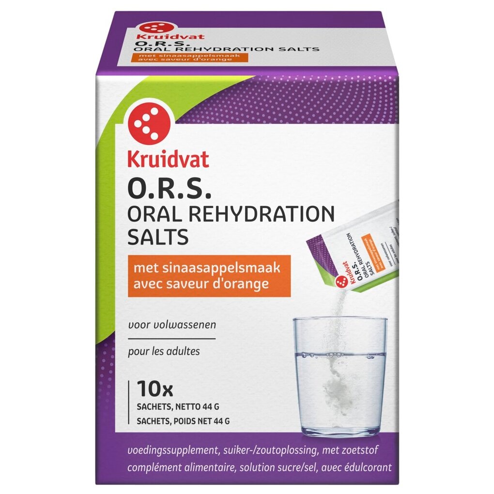Kruidvat O.R.S. Sinaasappelsmaak 10 stuks