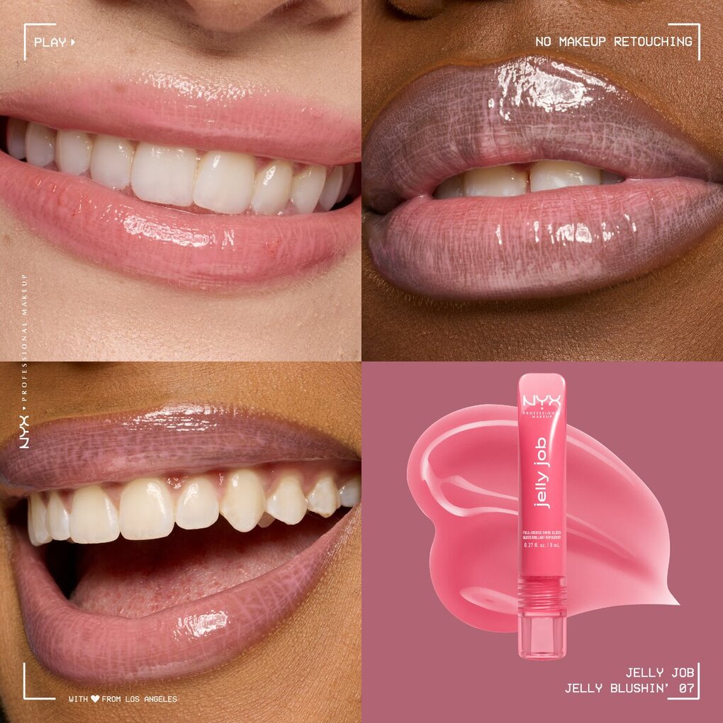 NYX Professional Makeup Gloss à Lèvres Jelly Job Blushin