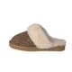Chaussons Femme en Laine d'Agneau Imprimé Panthère