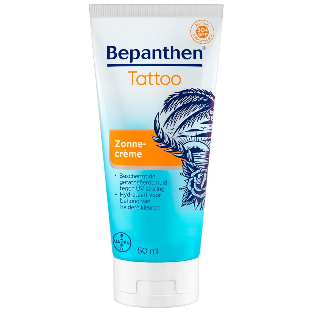 Bepanthen Tattoo SPF50+ Zonnecrème
