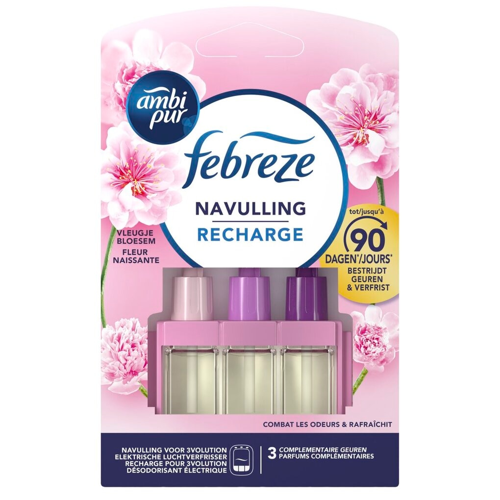 Ambi Pur Recharge 3Volution Désodorisant Électrique Fleur Naissante