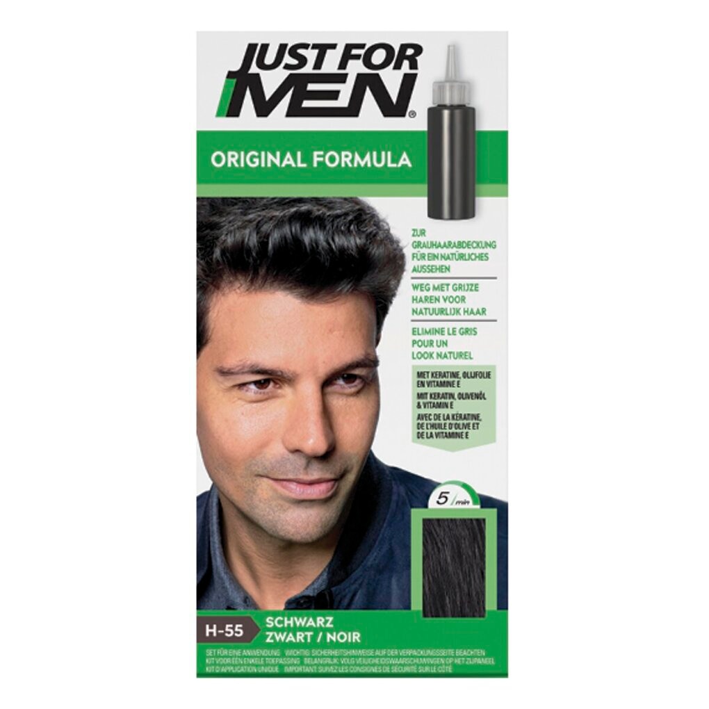 Just For Men Coloration pour Cheveux Original Formula H-55 Noir