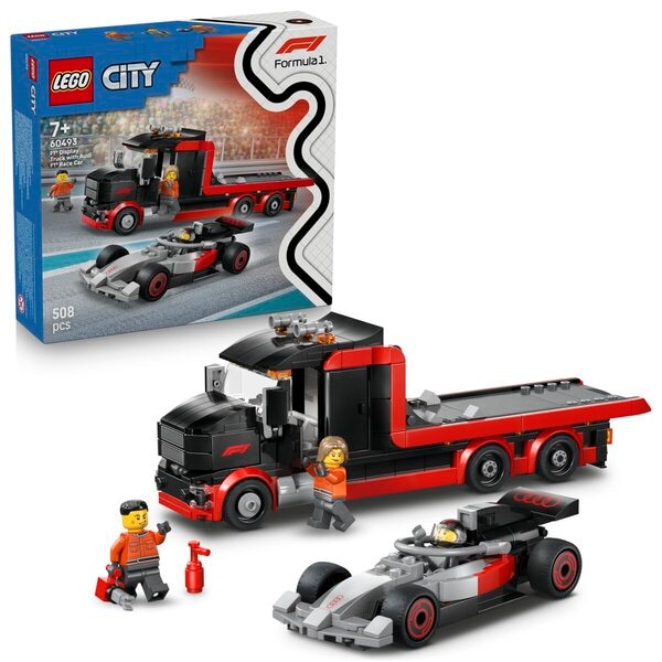 LEGO City Camion de F1 avec Voiture de Course de F1 Audi 60493