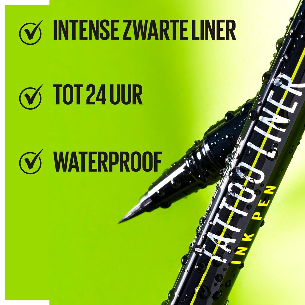 Maybelline New York Tattoo Liner Black Ink Pen