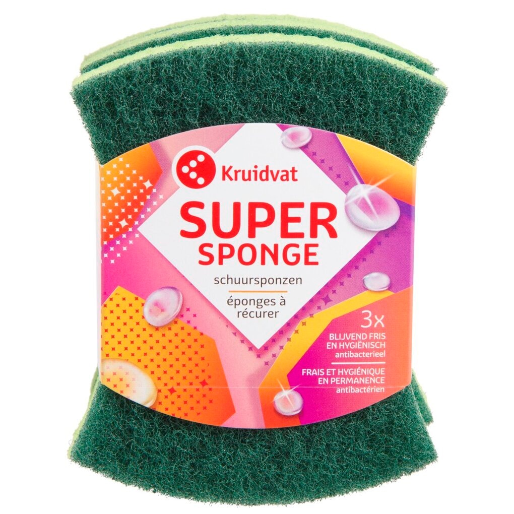 Kruidvat Éponges à Récurer Super Kruidvat Éponges à Récurer Super
