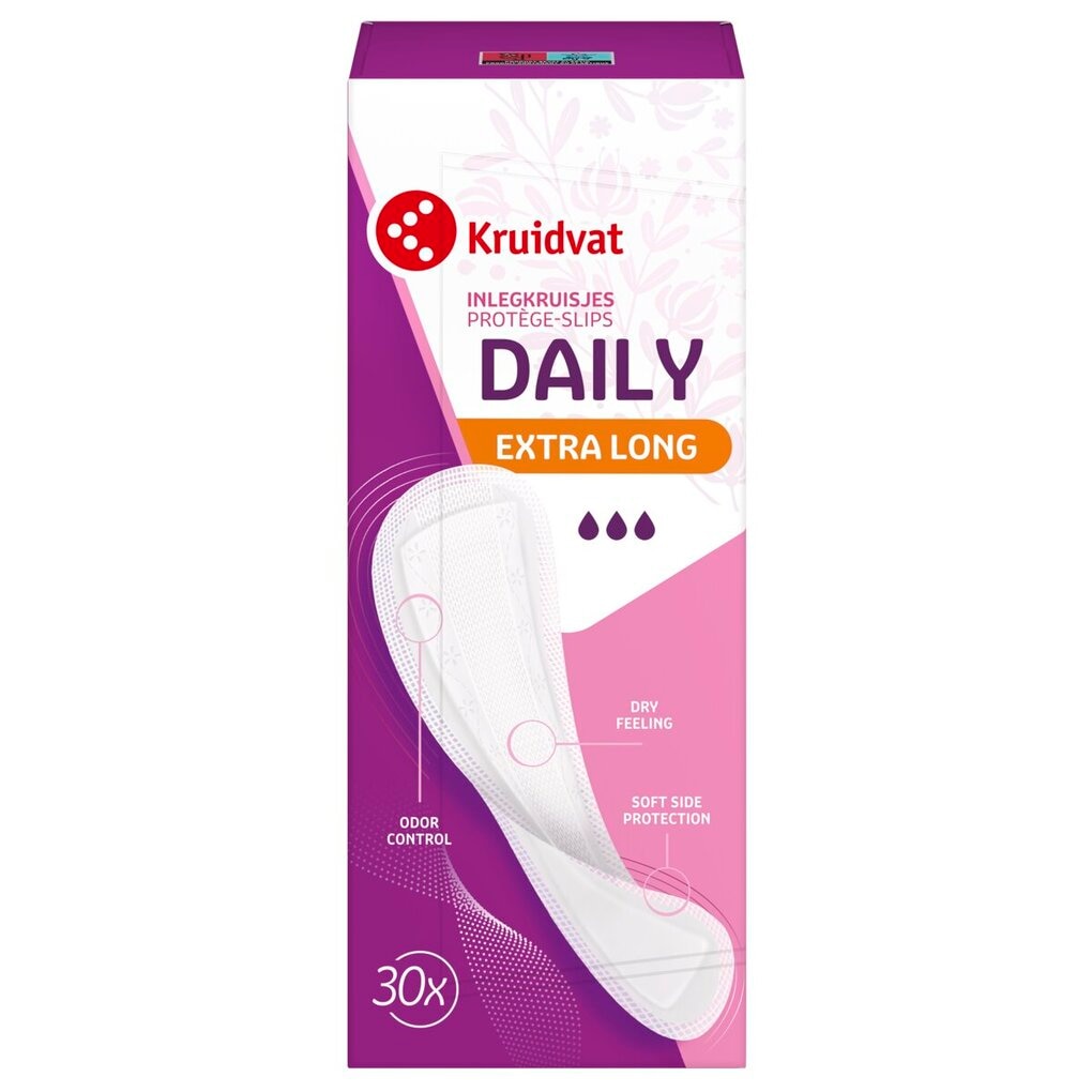 Kruidvat Protège-Slips Extra Long Kruidvat Protège-Slips Extra Long