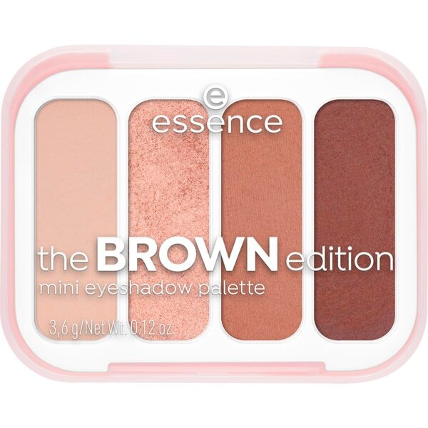 Essence The Brown Edition Mini Palette de Fards à Paupières