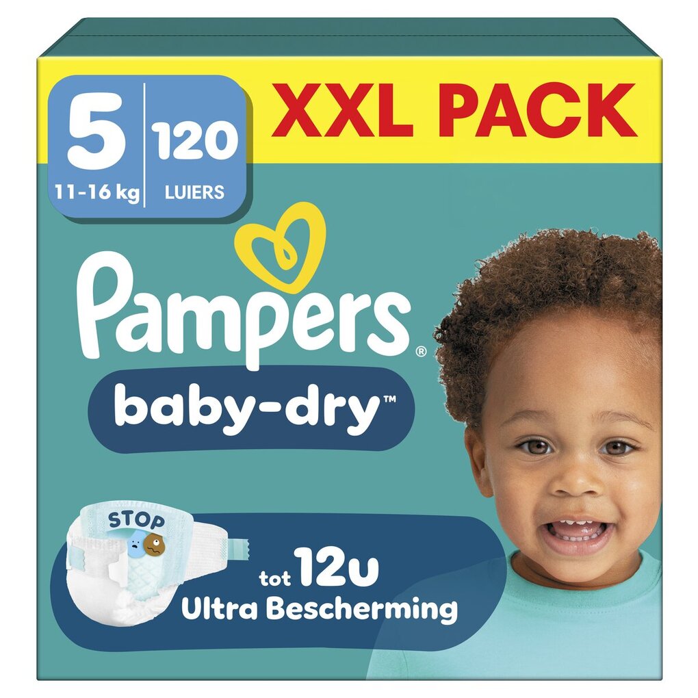 Pampers Couches Baby-Dry Taille 5