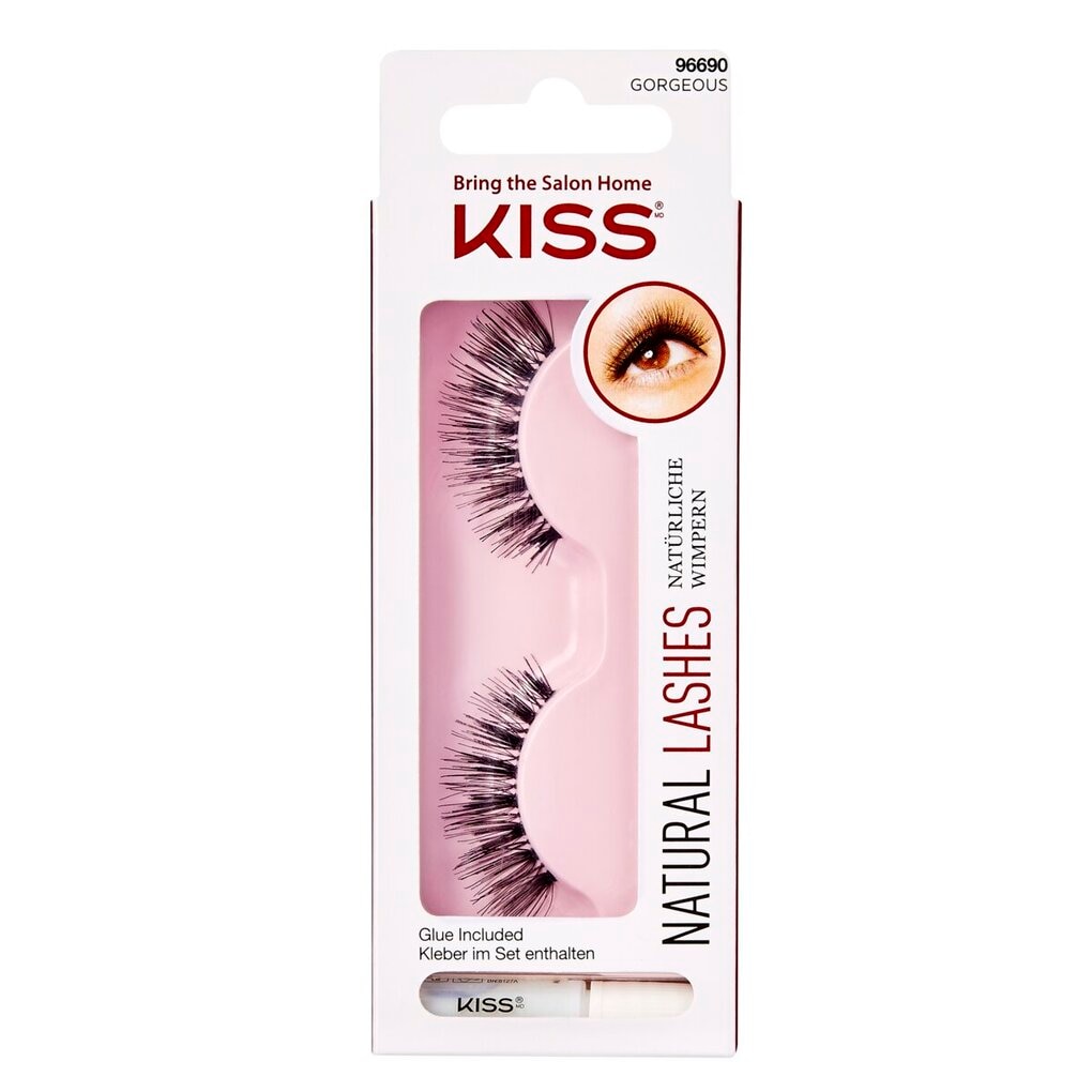 Kiss Natural Lashes 04C 96690 Gorgeous Kunstwimpers
