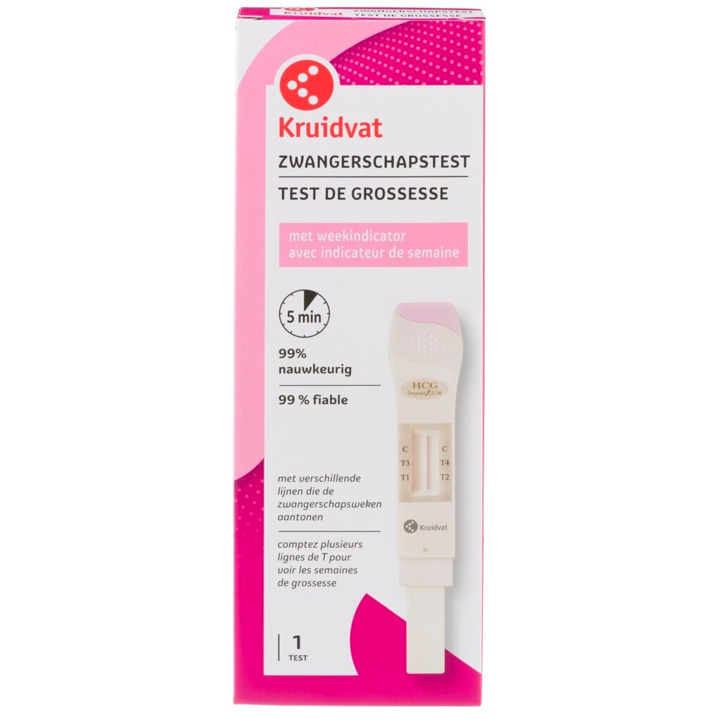 Kruidvat Zwangerschapstest met Weekindicator
