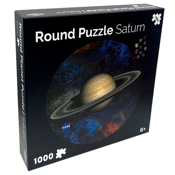 Round Planet Saturn Puzzel