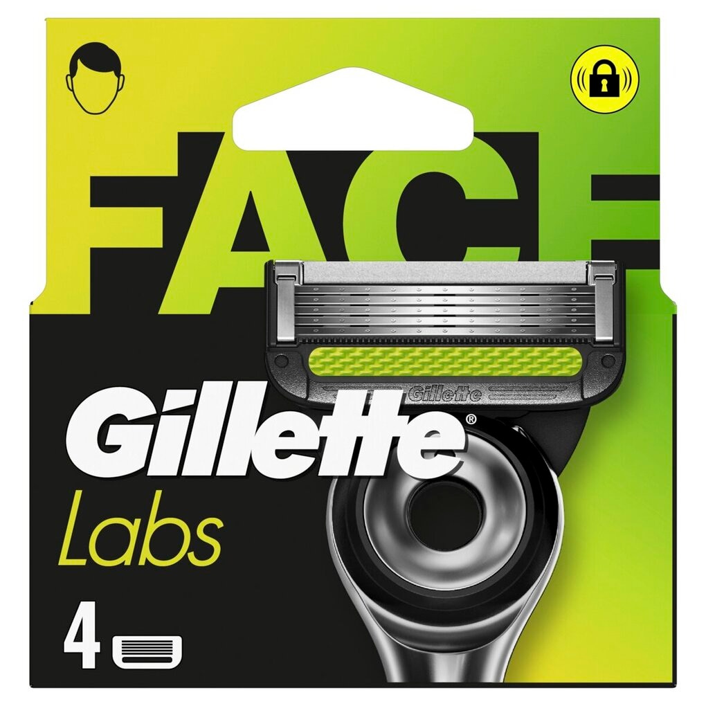 Gillette Labs Mesjes 4 stuks