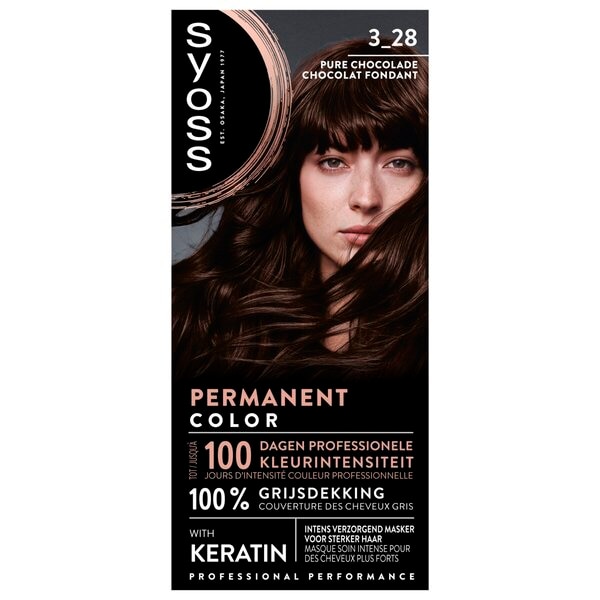Syoss Coloration Permanente Salonplex 3-28 Chocolat Pure