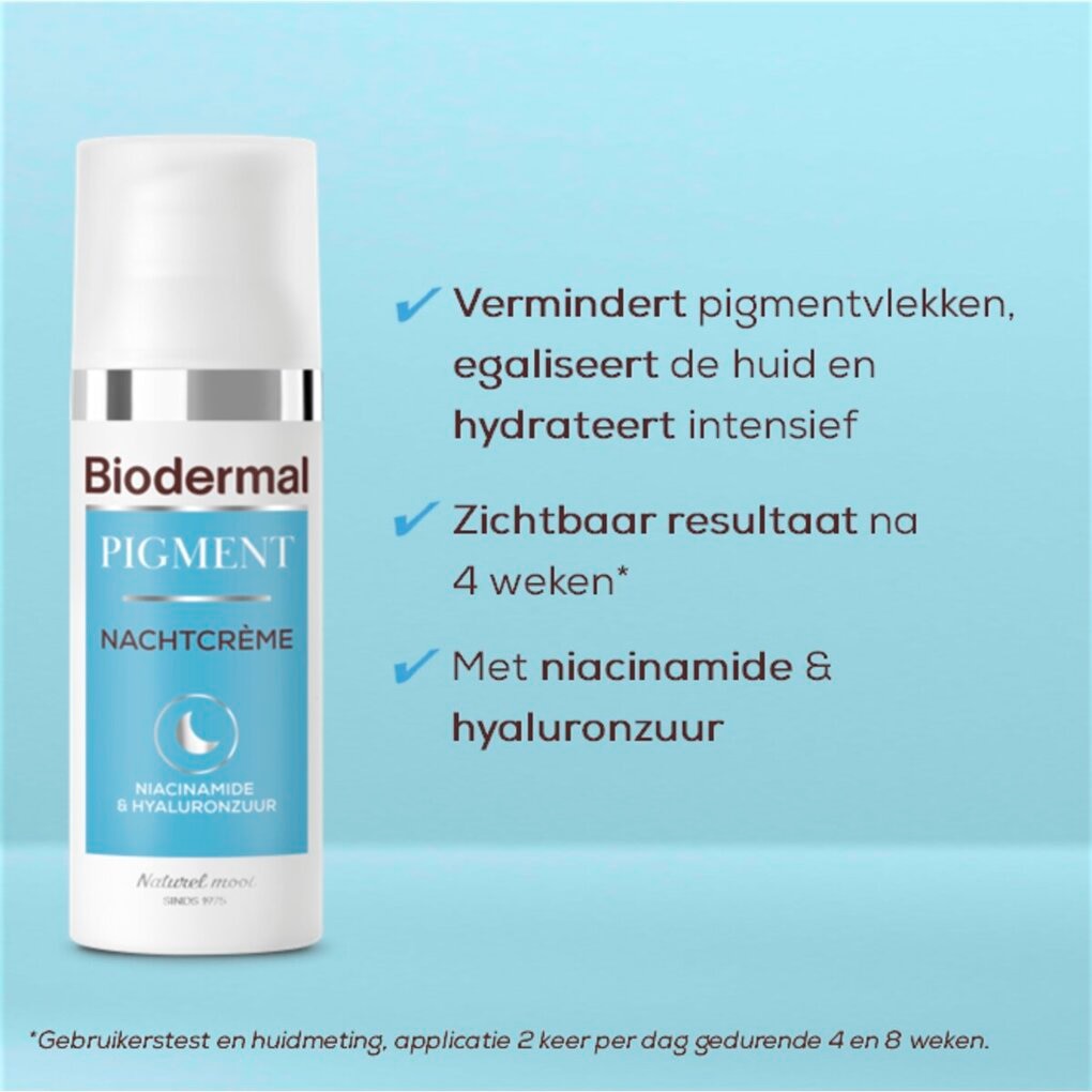 Biodermal Pigment Nachtcrème