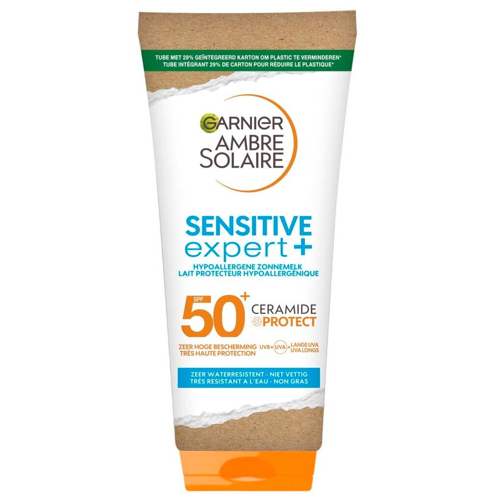 Garnier Ambre Solaire Lait Solaire Hypoallergénique Sensitive Expert+ FPS50+