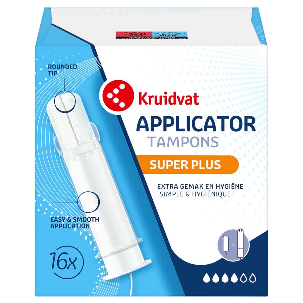 Kruidvat Super Plus Tampons met Applicator