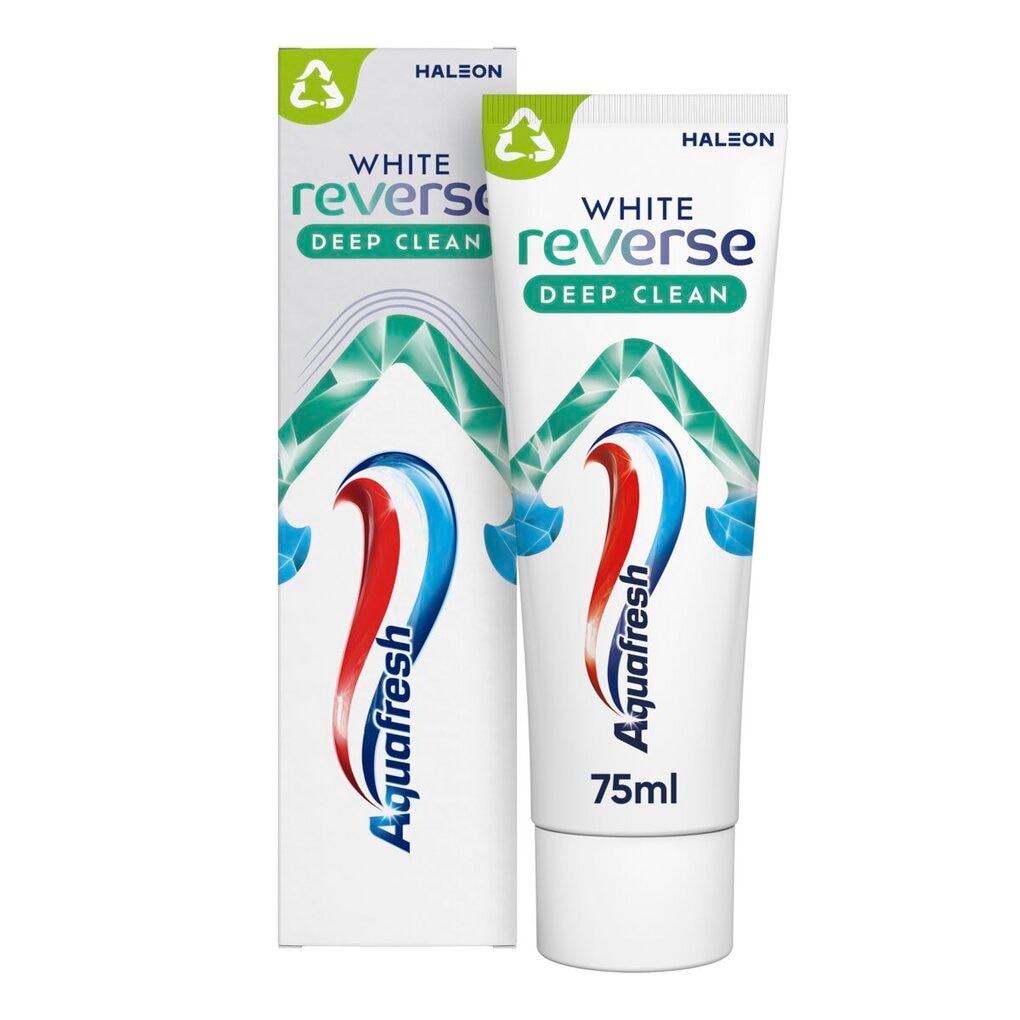 Aquafresh White Reverse Deep Clean Tandpasta