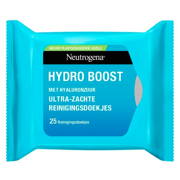 Neutrogena Hydro Boost Aqua Reinigingsdoekjes 25 stuks - Alle huidtypen