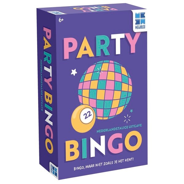 Megableu Party Bingo Nederlandstalig spel