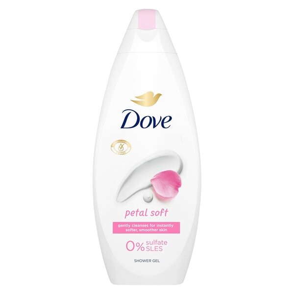 Dove Petal Soft Showergel