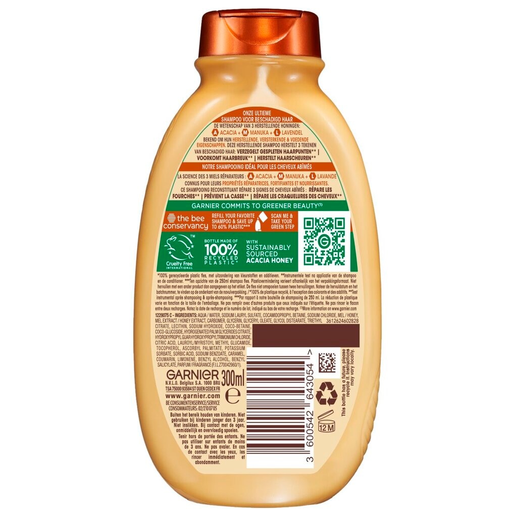 Garnier Ultra Doux Shampoing Trésors de Miel