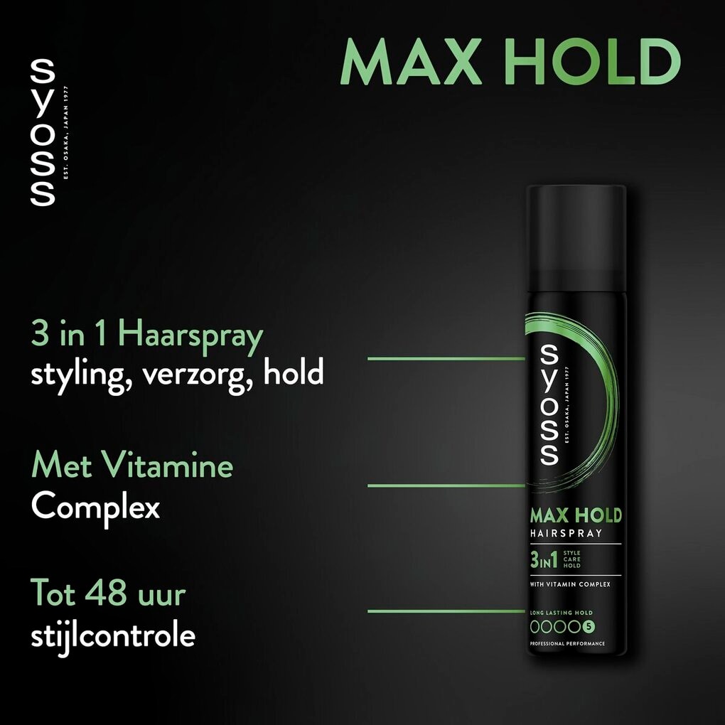 Syoss Hold 5 Max Hold Haarspray
