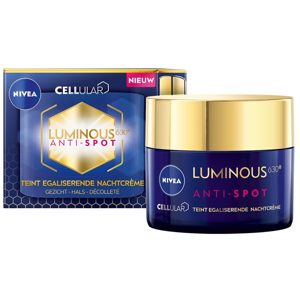 NIVEA Cellular Luminous630 Anti-Spot Teint Egaliserende Nachtcrème