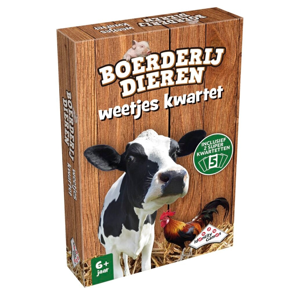 Identity Games Boerderijdieren Weetjes Kwartet