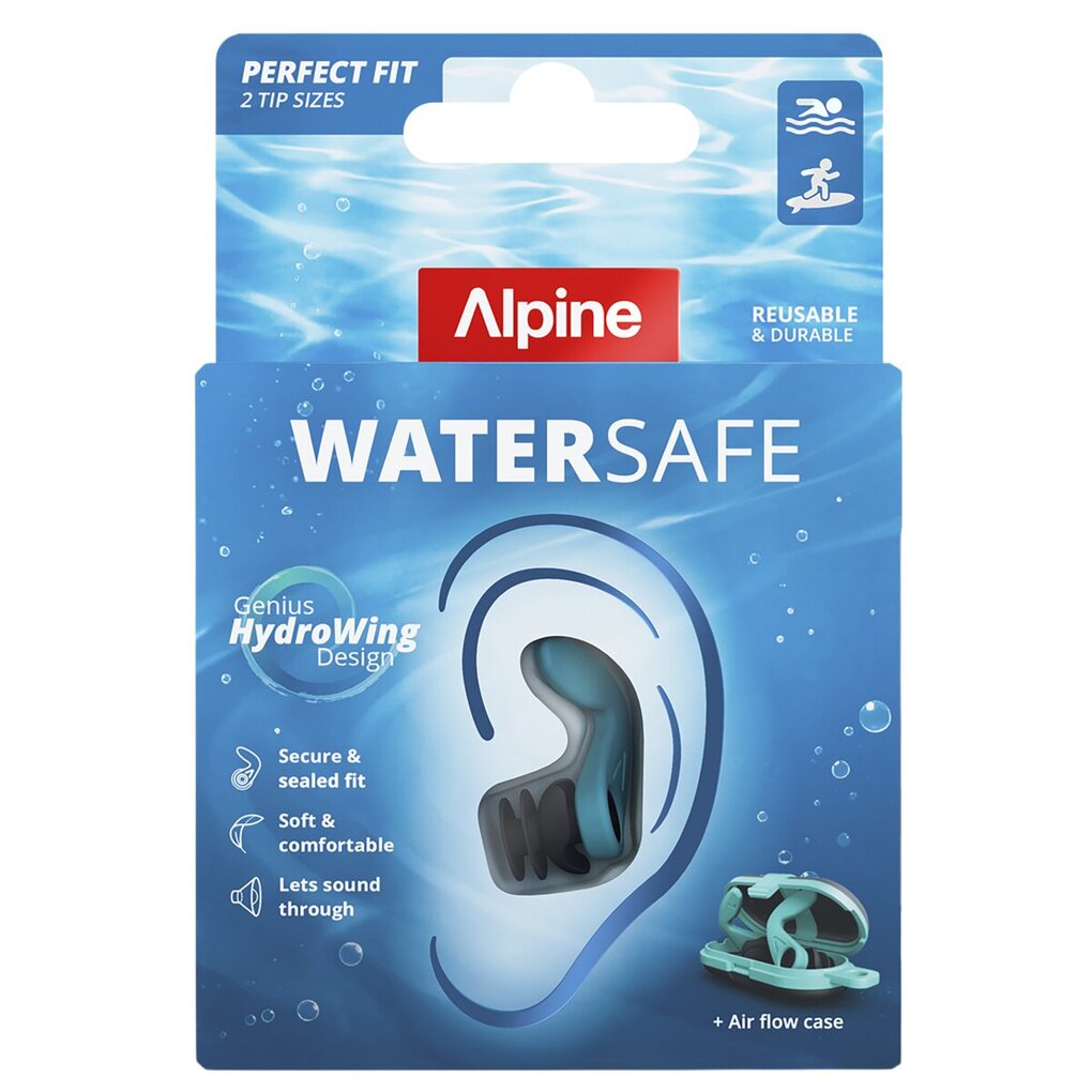 Alpine WaterSafe Oordoppen Alpine WaterSafe Oordoppen