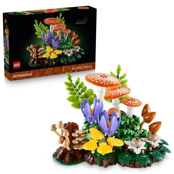 LEGO Botanicals 11505 Les Champignons des Bois