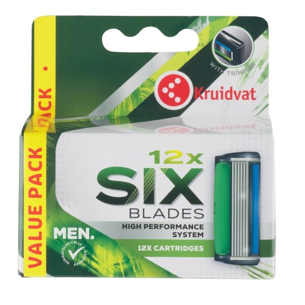 Kruidvat Men Six Scheermesjes