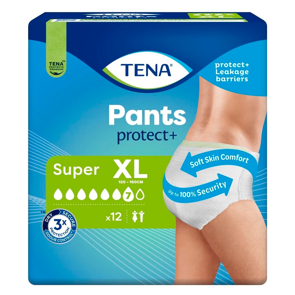 Tena Culottes d’Incontinence Pants Protect+ Super