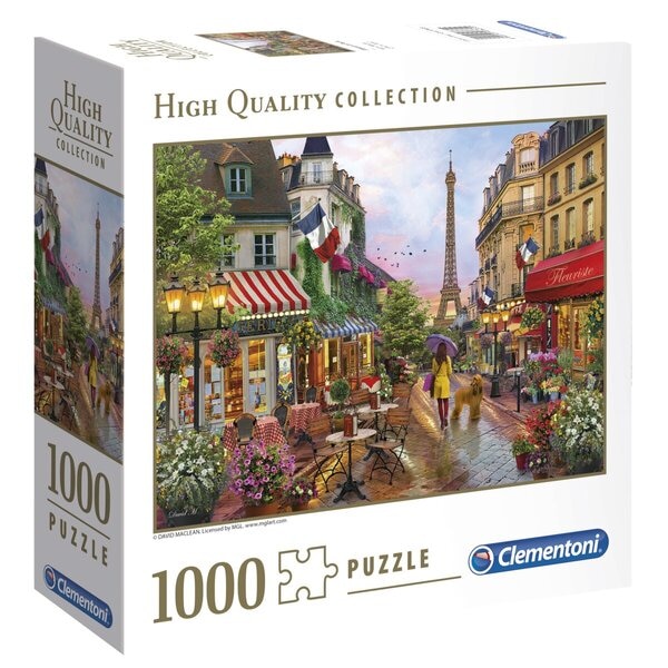 Clementoni High Quality Collection Flower In Paris Puzzel
