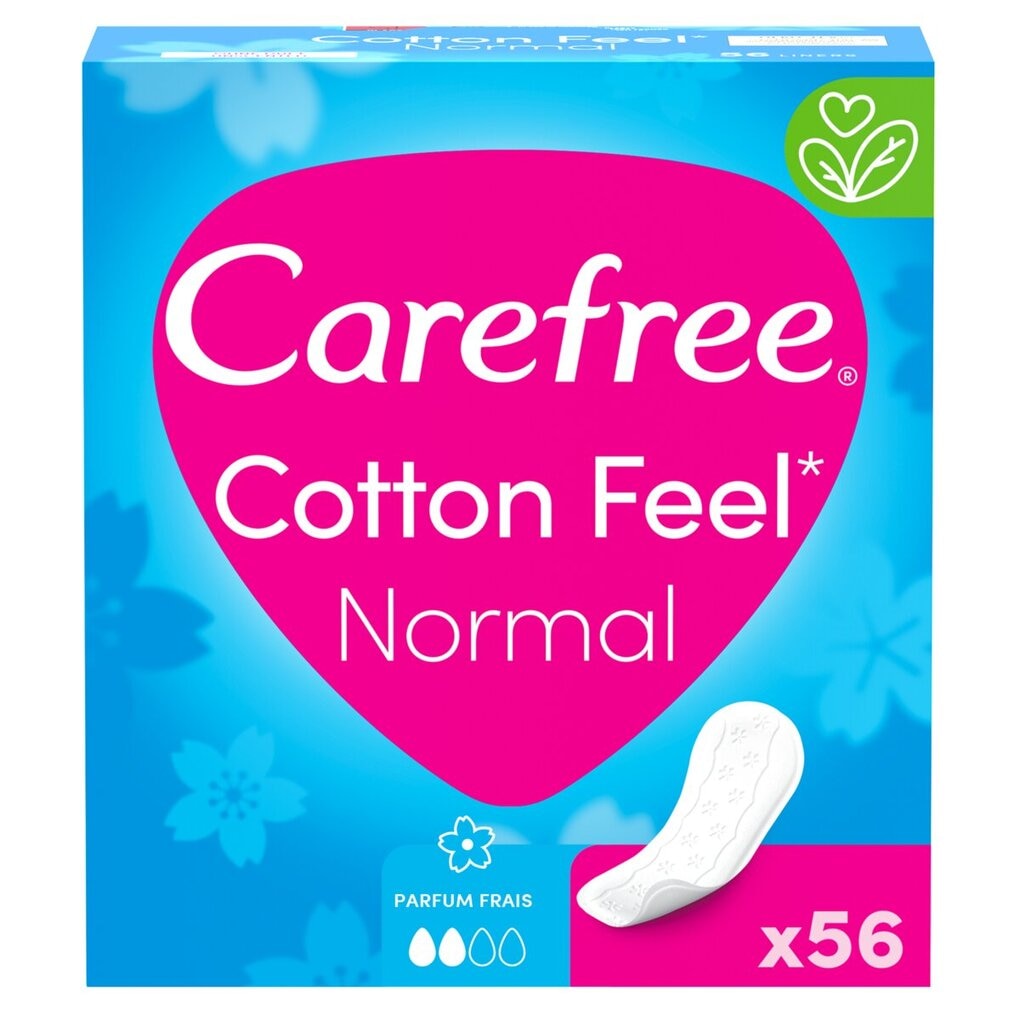 Carefree Fresh Cotton Feel Normal Inlegkruisjes