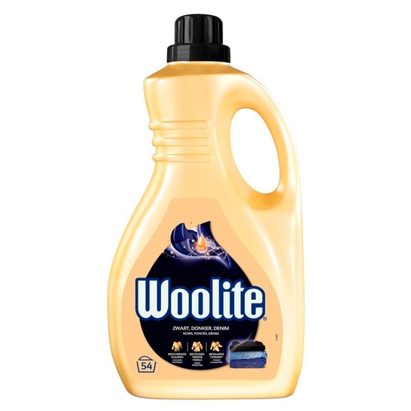 Woolite Gold Lessive Liquide Noir, Foncé, Denim