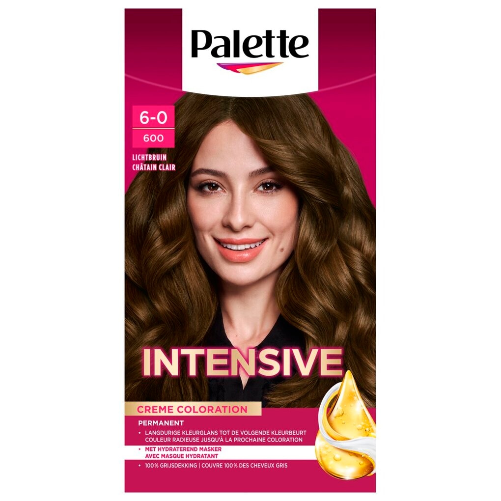 Schwarzkopf Poly Palette 600 Licht Bruin Haarverf