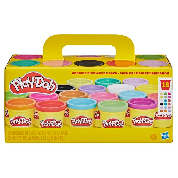Play-Doh Pack de 18 Pots Imagination