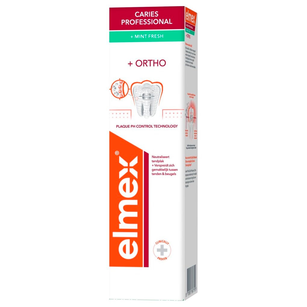 Elmex tandpasta Anti-cariës Prof ortho