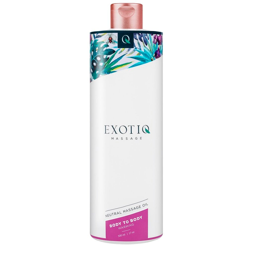 Exotiq Body To Body verwarmende massageolie 500 ml Exotiq Body To Body verwarmende massageolie 500 ml