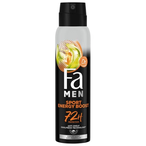 Fa Men Sport Energy Boost Deodorant Spray 150ml