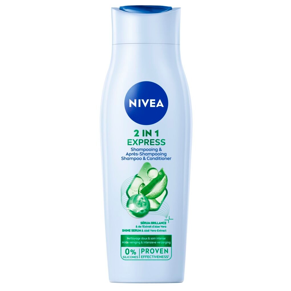 NIVEA Shampoing & Après-Shampoing Express 2-en-1