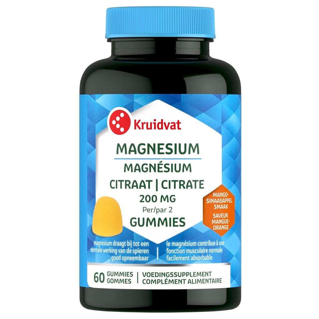 Kruidvat Magnesiumcitraat Gummies Kruidvat Magnesiumcitraat Gummies