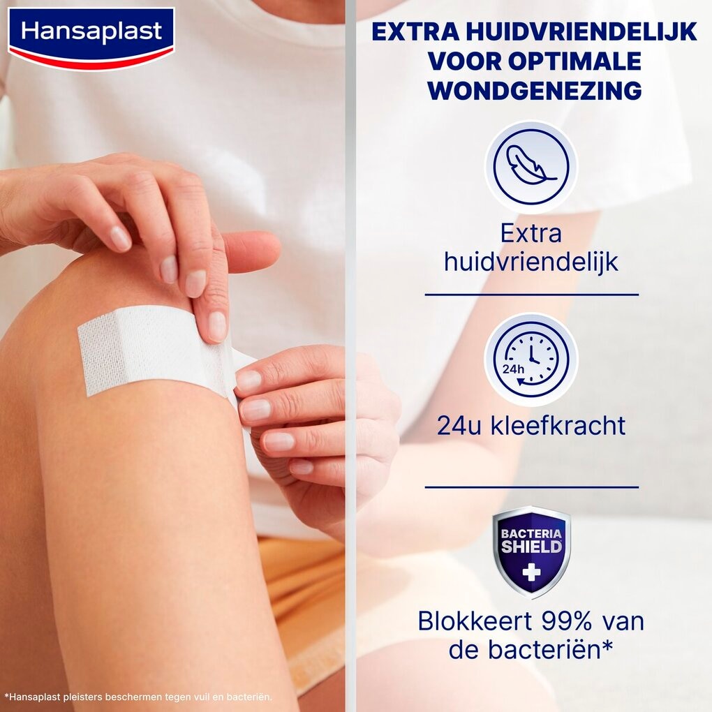 Hansaplast Sensitive Extra Skin-Friendly Pleisters