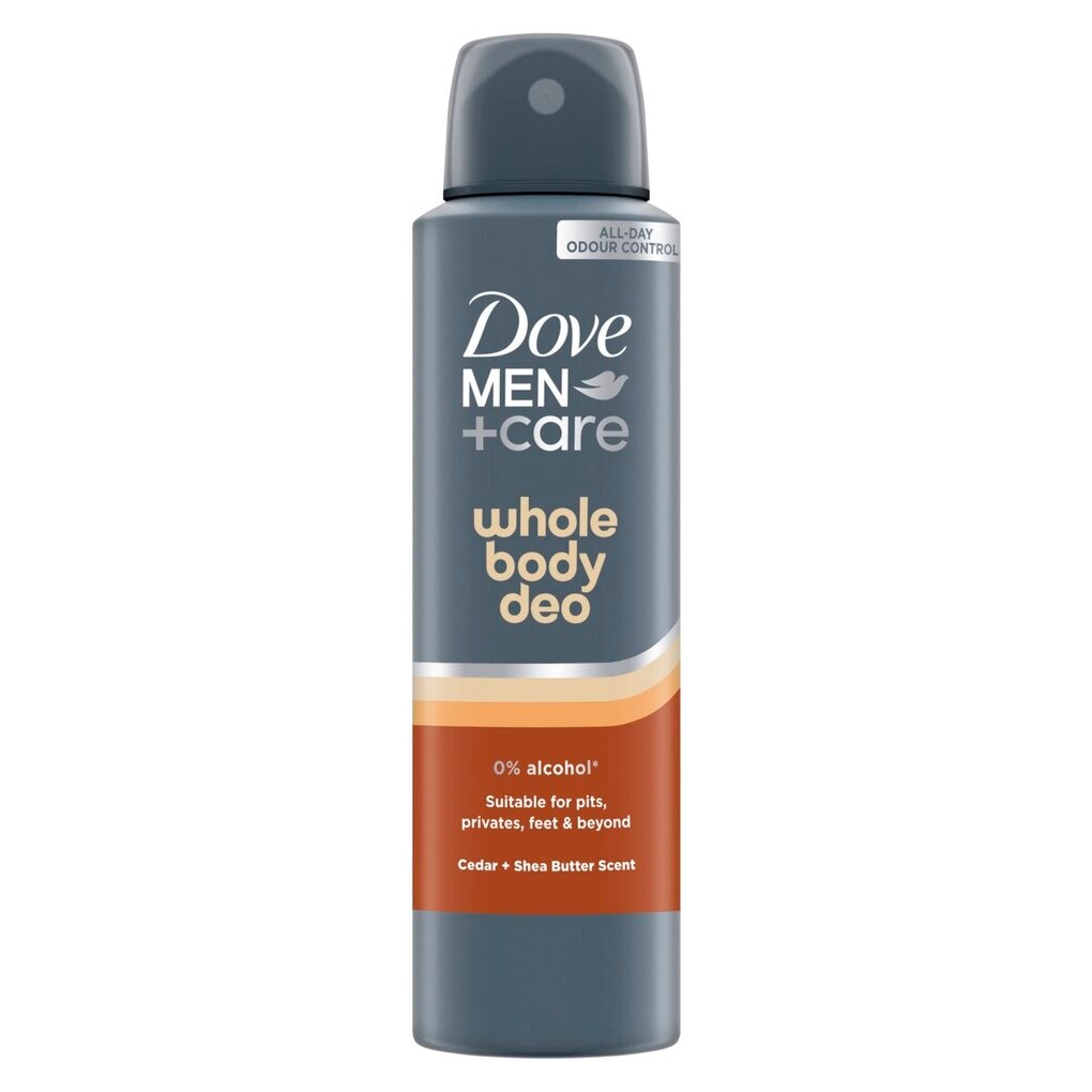 Dove Men+Care Déodorant en Spray Whole Body Cedar + Shea Butter
