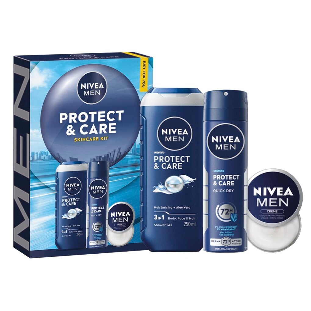 NIVEA Men Protect & Care Skincare Geschenkset
